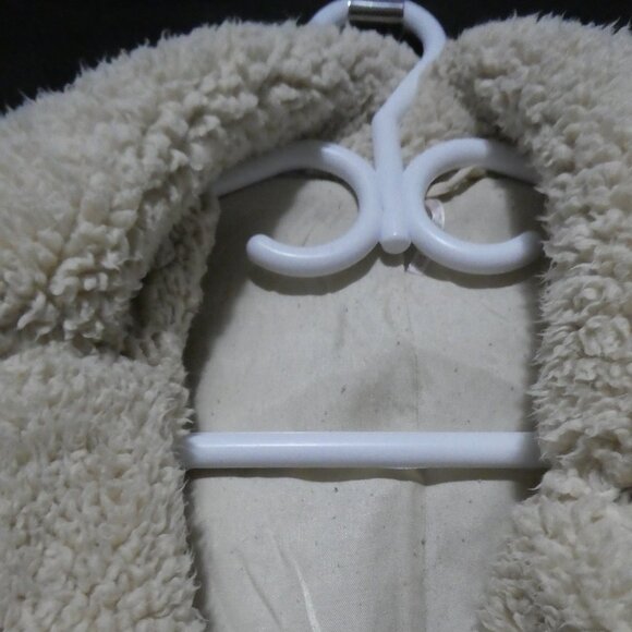 FREE PEOPLE | xs - extra small | Teddy - Furry Plush Double Breasted Pea Coat - Picture 9 of 16